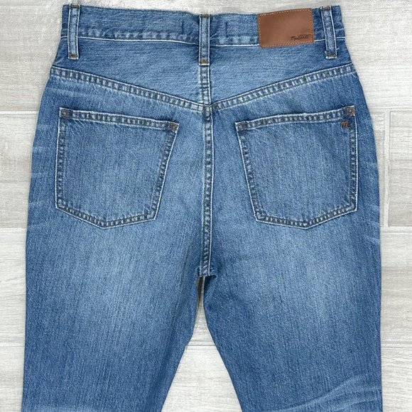 Madewell Rigid High-Rise Skinny The Perfect Vintage Denim Blue Jeans Size 26P - Picture 7 of 15